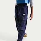 Nike Sportswear Club Big Kids' Woven Cargo Pants