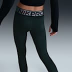 Nike Pro Big Kids' (Girls') Dri-FIT Leggings with Shine Accents
