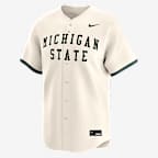 Michigan State Spartans Men's Nike College Limited Baseball Jersey