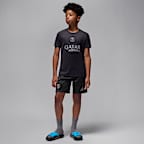 Paris Saint-Germain 2025/26 Stadium Fourth Jordan Replika-Fußballshorts mit Dri-FIT-Technologie (ältere Kinder)