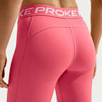 Nike Pro leggings i full lengde med mellomhøyt liv til dame