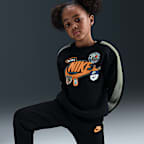 Conjunto de pants de 2 piezas de tejido Fleece para niños talla pequeña Nike