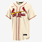 Masyn Winn St. Louis Cardinals Men's Nike MLB Replica Jersey - Cream
