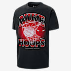 Playera Nike de la NBA Max90 para hombre Chicago Bulls Courtside