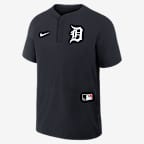 Detroit Tigers Authentic Collection Men's Nike MLB Short-Sleeve Windshirt