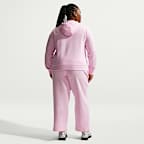 Sudadera con gorro sin cierre para mujer Nike Sportswear Club Fleece (talla grande)