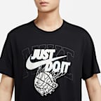 Nike Dri-FIT 男款「Just Do It」籃球 T 恤