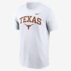 Texas Longhorns Blitz Men's Nike College T-Shirt - White