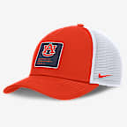 Auburn On-Field Rise Engineered Men's Nike College Trucker Adjustable Hat - Orange