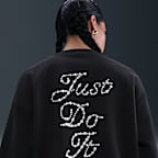 Nike Sportswear Phoenix Fleece Oversize-Damen-Sweatshirt mit Rundhalsausschnitt