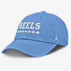 North Carolina Primetime Campus Club Men's Jordan Brand College Adjustable Hat - Light Blue