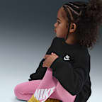 Tröja med rund hals Nike i oversize-modell för barn