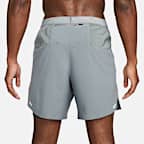 Nike Stride Shorts de correr Dri-FIT de 18 cm 2 en 1 para hombre