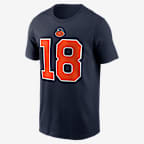 Caleb Williams Chicago Bears Rivalries Collection Men's Nike NFL T-Shirt - Navy