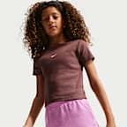 Žerzejové kraťasy Nike Sportswear pro větší děti (dívky)