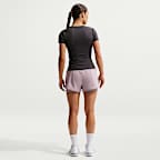 Nike One Women's Dri-FIT High-Waisted 8cm (approx.) 2-in-1 Shorts