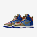 Dunk High Conversion Custom Nike Dunk High By You Custom Men's Shoes. Nike UK