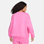 Sudadera oversized de cuello redondo de tejido Fleece para mujer Nike Sportswear Phoenix