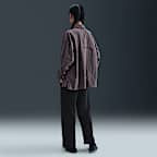 Nike Sportswear Women's Mid-Rise Loose Jacquard Striped Tracksuit Bottoms