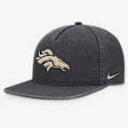 Gorra ajustable Nike de la NFL para hombre Denver Broncos Pro - Antracita