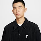 コービー メンズ プリーツ ショートスリーブ バスケットボールトップ