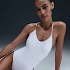 Nike Swim Women's Terry Texture Y-Back One Piece