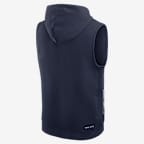 Seattle Seahawks Sideline Men's Nike Dri-FIT NFL Sleeveless Pullover Hoodie