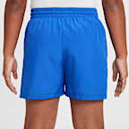 Shorts de tejido Woven Dri-FIT de 10 cm para niños talla grande Nike Multi