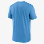 Tennessee Titans Alt Legend Small Logo Men's Nike Dri-FIT NFL T-Shirt