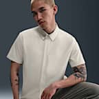 ナイキ 24.7 PerfectStretch メンズ Dri-FIT ショートスリーブ スナップダウン トップ