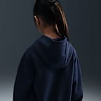 Sudadera con gorro sin cierre para niños talla pequeña Nike Wild Warmth