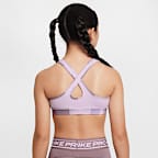 Nike Pro Big Kids' (Girls') Dri-FIT Reversible Sports Bra