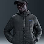 Inter Milan Men's Nike Football Synthetic Fill Hooded Jacket