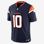 Bo Nix Denver Broncos Men's Nike Dri-FIT NFL Limited Jersey - Navy