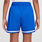 Shorts de básquetbol de 13 cm para niños talla grande Nike DNA
