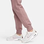 Joggers de tiro alto para mujer Nike Sportswear Phoenix Fleece