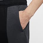 กางเกงขายาวผ้าฟลีซทรงเปิดชายแบบคัลเลอร์บล็อคผู้ชาย Nike Tech