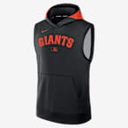 Sudadera con gorro sin cierre ni mangas Nike Dri-FIT de la MLB para hombre San Francisco Giants Authentic Collection