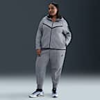 Felpa con cappuccio e zip a tutta lunghezza Nike Sportswear Tech Fleece Windrunner (Plus size) – Donna