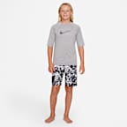 Nike Swim Hydroguard Essential Big Kids' (Boys') Dri-FIT UV Short Sleeve Top