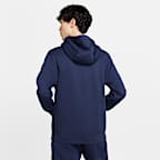 Sweat à capuche et zip Nike Sportswear Club Fleece pour Homme