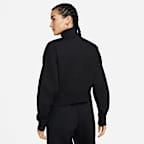 Nike Sportswear Phoenix Fleece Çeyrek Fermuarlı Crop Kadın Sweatshirt'ü