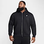 Nike Club Men's Full-Zip Fleece Hoodie