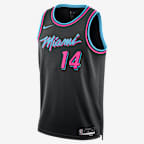 Tyler Herro Miami Heat City Edition Men's Nike NBA Swingman Jersey - Black