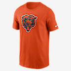 Chicago Bears Logo Essential Men's Nike NFL T-Shirt - Orange