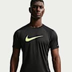 나이키 스윔 하이드로가드 남성 드라이 핏 UV 반팔 탑
