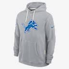 Detroit Lions Initial Home Sideline Men's Nike Dri-FIT NFL Pullover Hoodie