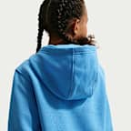 Sudadera con gorro para niños talla grande Nike Sportswear Club Fleece