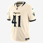 Josh Hines-Allen Jacksonville Jaguars Rivalries Collection Men's Nike Dri-FIT NFL Limited Jersey - Natural