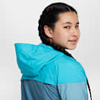 나이키 스포츠웨어 윈드러너 주니어 후드 리펠 재킷